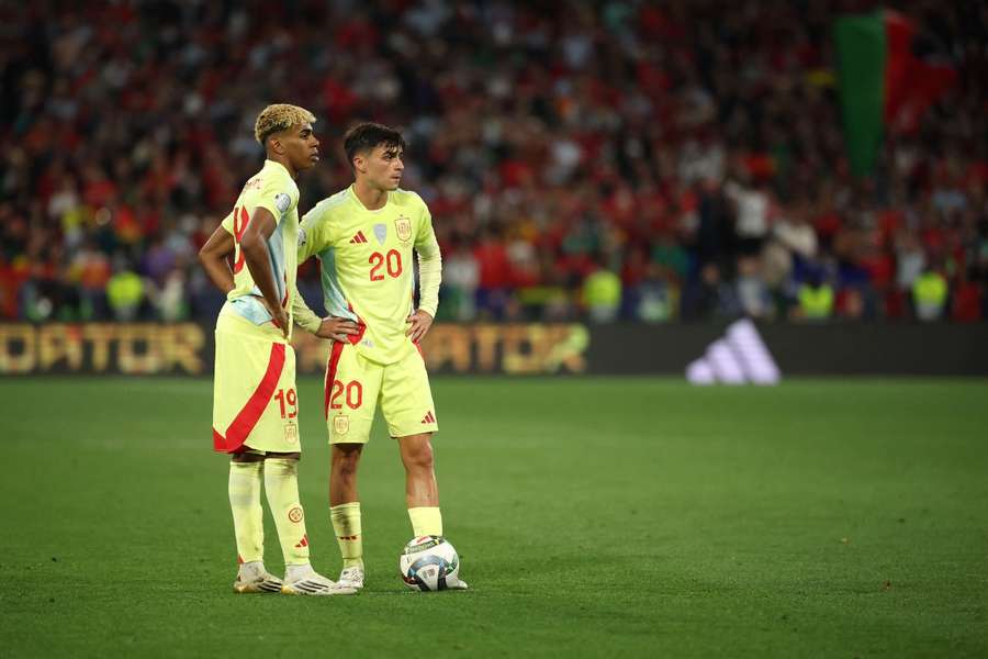 Lamine Yamal y Pedri, con España en la final de la Nations League Lamine Yamal y Pedri, con España en la final de la Nations League