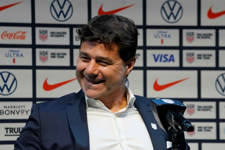 Mauricio Pochettino bei seiner Präsentation als US-Teamchef.