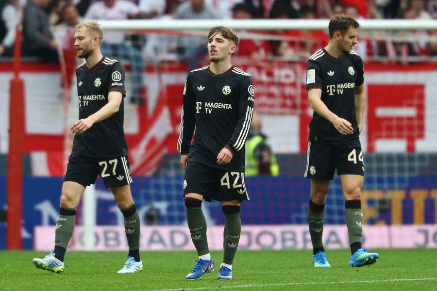 Lennart Karl in action for Bayern Lennart Karl in action for Bayern