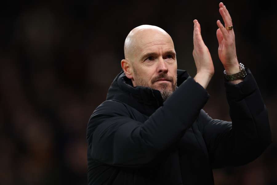 Ten Hag staat nog altijd onder grote druk bij ManUnited