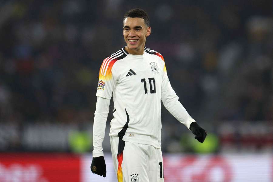 Jamal Musiala lors du rassemblement de novembre 2024.