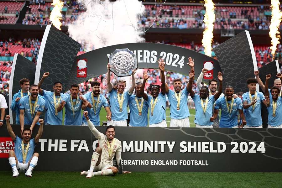 City sa naladilo na štart Premier League triumfom v Community Shield proti United.