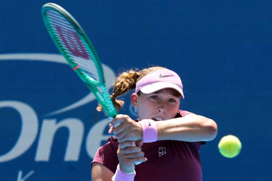 Andreeva is into the last 15 Andreeva is into the last 15
