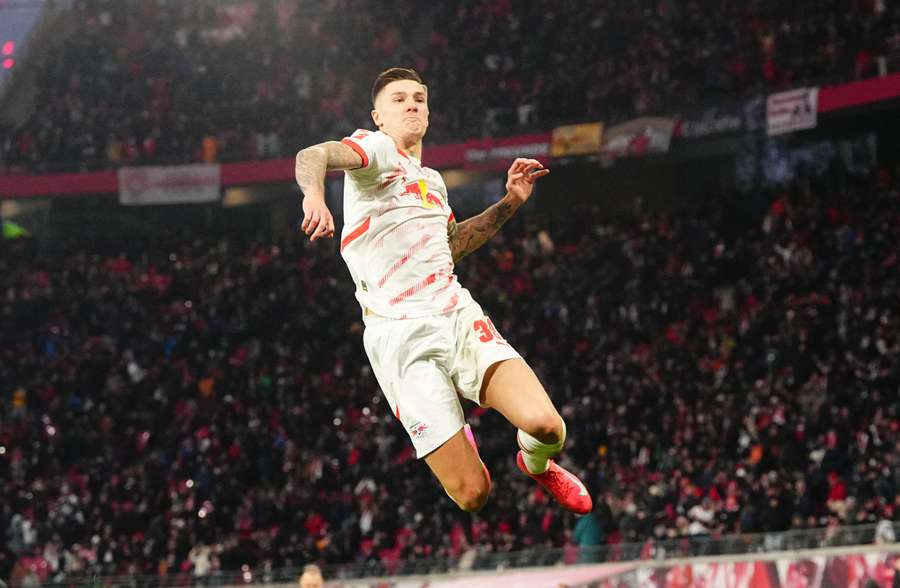 Sesko jubelt über sein siebtes Saisontor in der Bundesliga