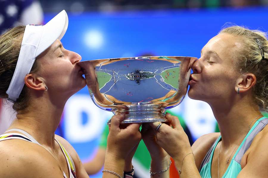 Siniakova and Krejcikova have now won every major double titles and Olympic gold together