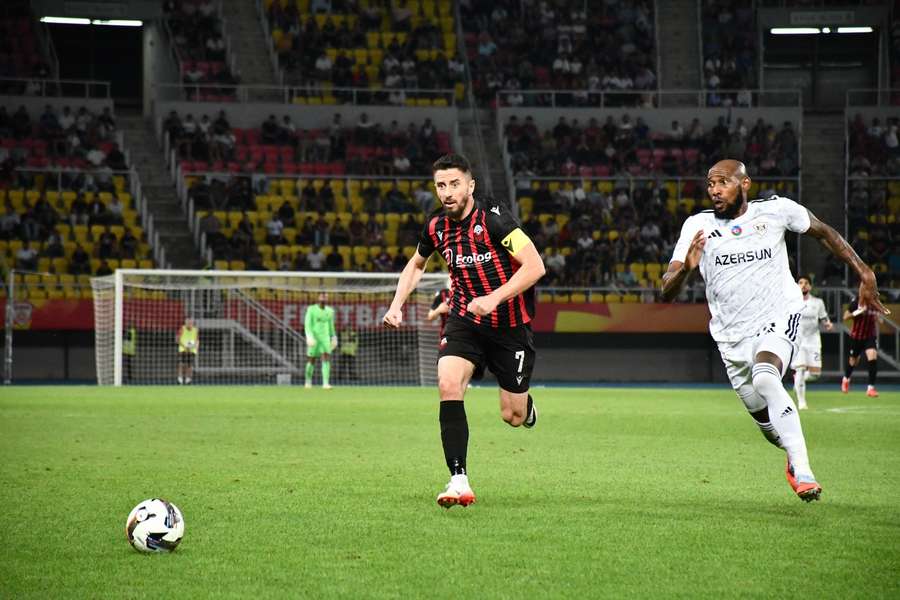 Shkendija, care a trecut în turul doi de FCSB, a cedat în fața celor de la Qarabag cu scorul general de 6-1