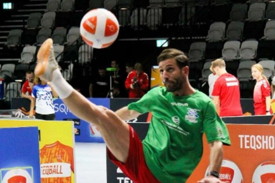 João Pinheiro representa Portugal no teqball