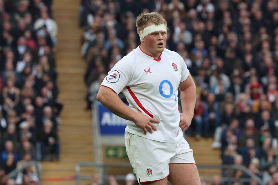 England's Fin Baxter photographed at Twickenham earlier this month.