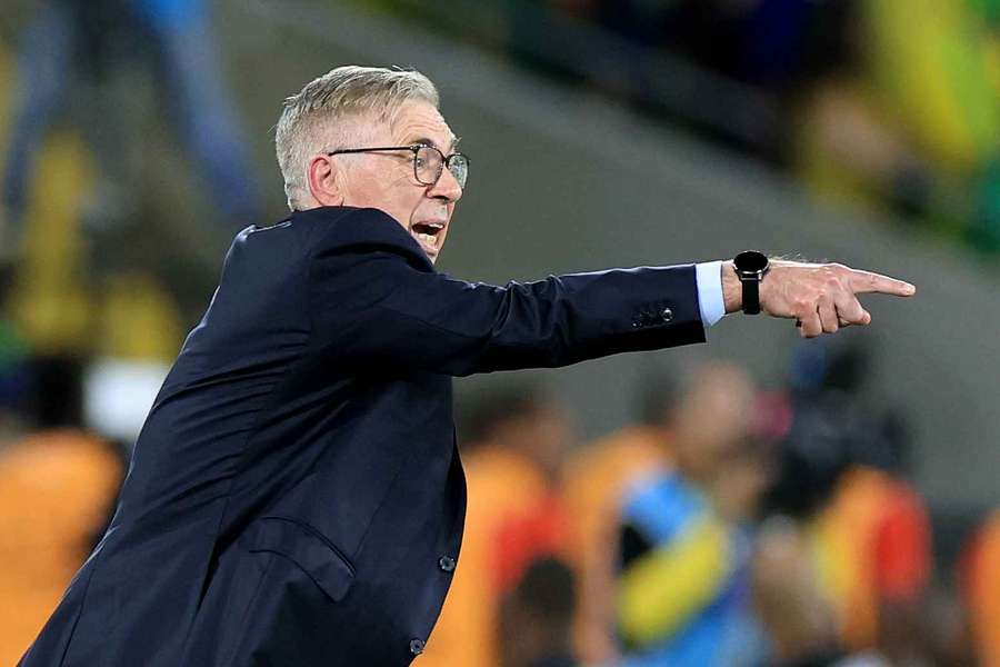 Carlo Ancelotti, selecionador do Brasil Carlo Ancelotti, selecionador do Brasil