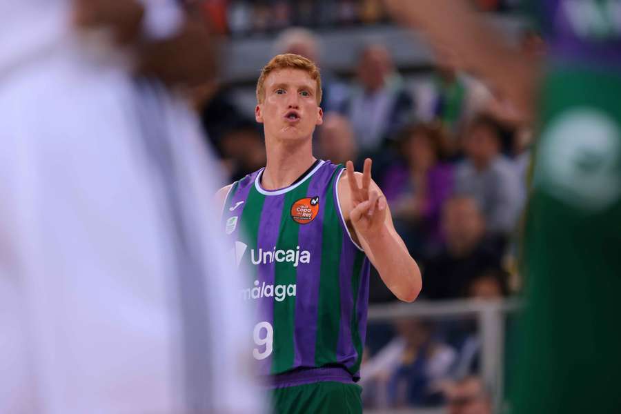 Alberto Díaz podría regresar con el Unicaja, con el que no juega desde la final de la Copa del Rey