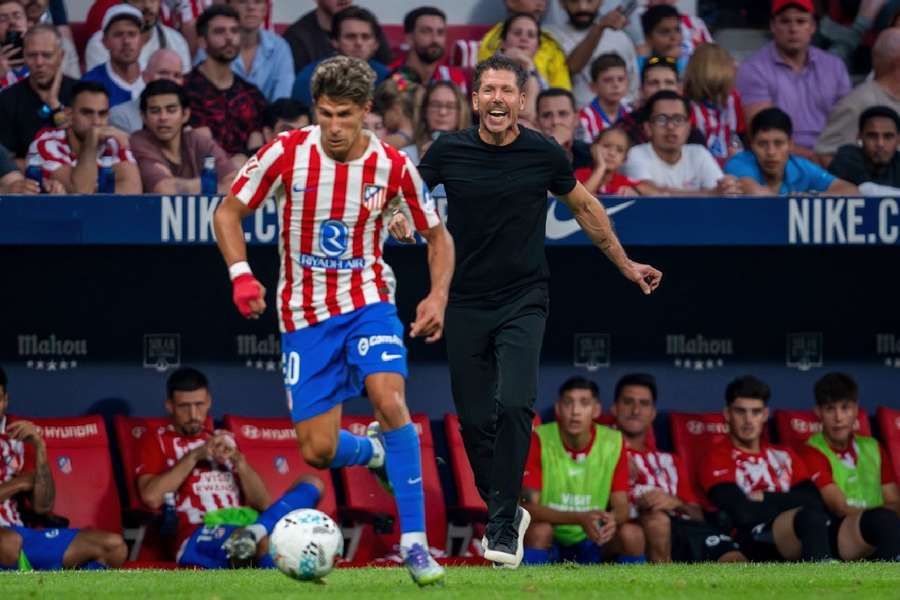 Giuliano and Cholo Simeone Giuliano and Cholo Simeone