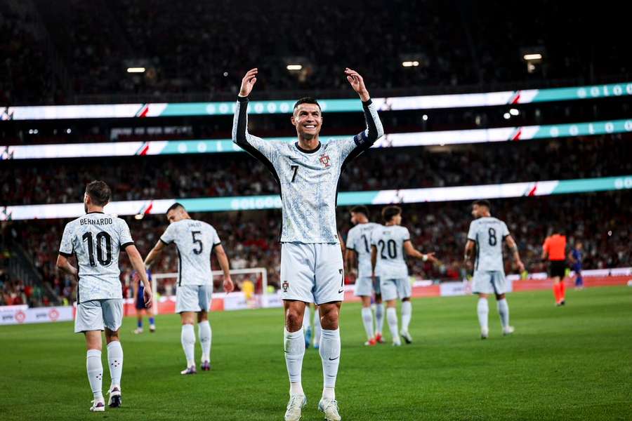 Cristiano Ronaldo marcou na vitória sobre a Croácia