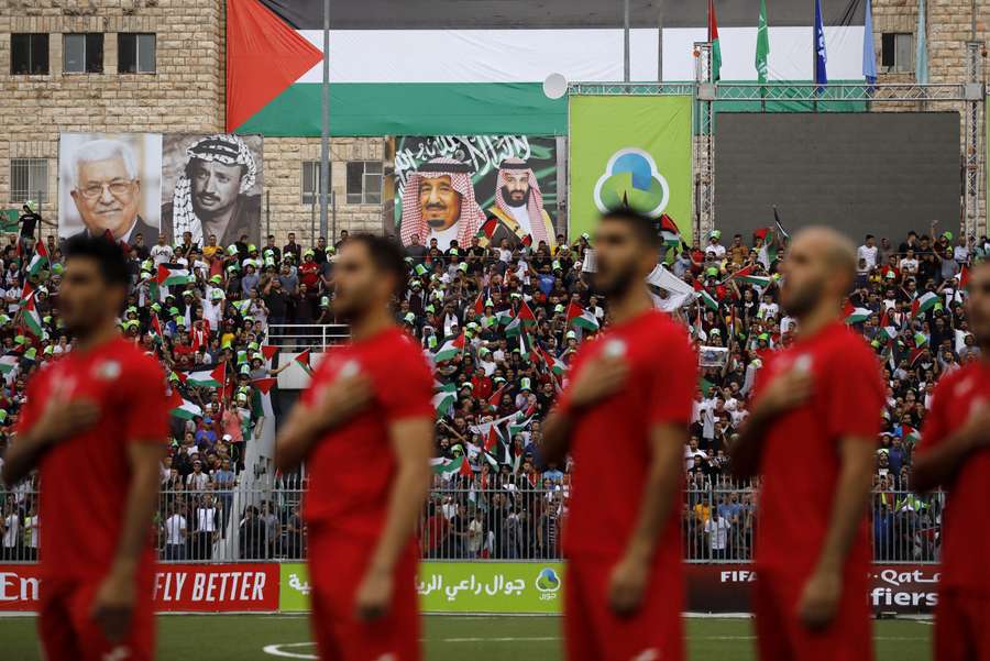 Los jugadores de Palestina jugarán una competición muy especial.