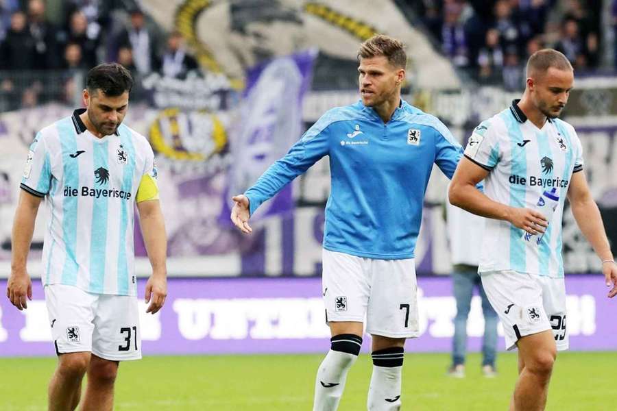 1860 hat sich mit Kevin Volland (l.) und Florian  Niederlechner (m.) namhaft verstärkt