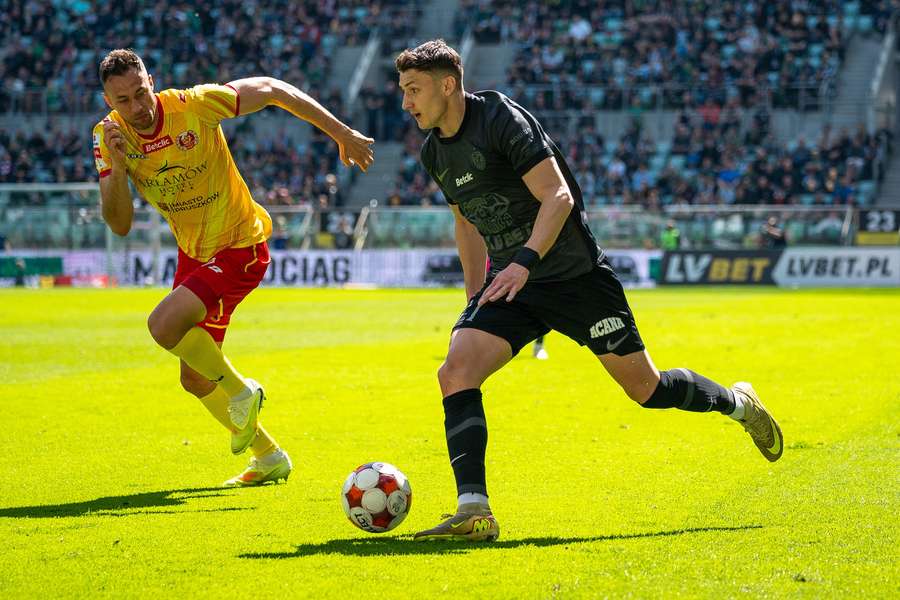 Piękne gole we Wrocławiu i niespodziewany remis Śląska. Wieczysta znów traci punkty