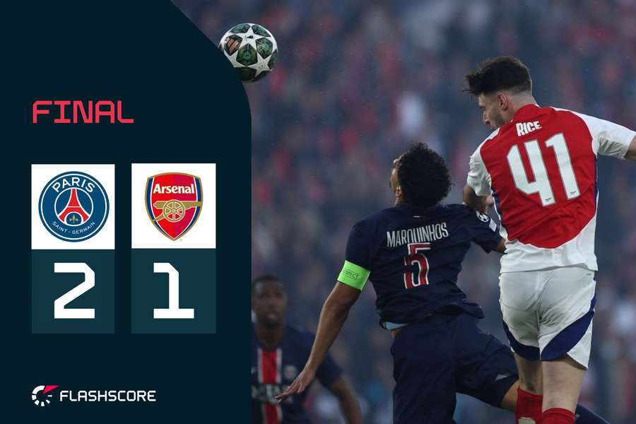 Arsenal y PSG, en París a por la Champions