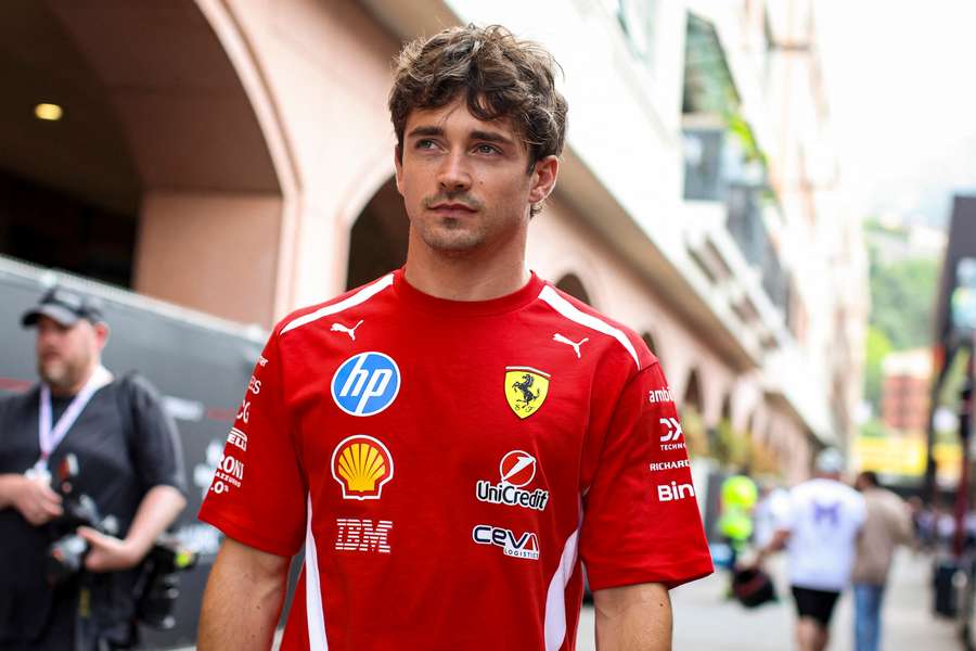 Charles Leclerc a Monaco.