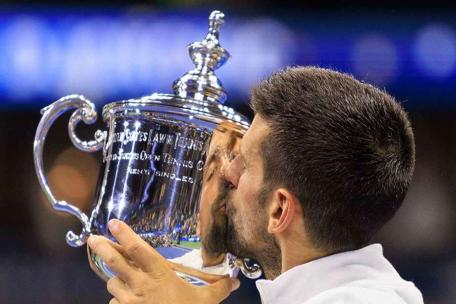 Novak Djokovic won vorig jaar de US Open