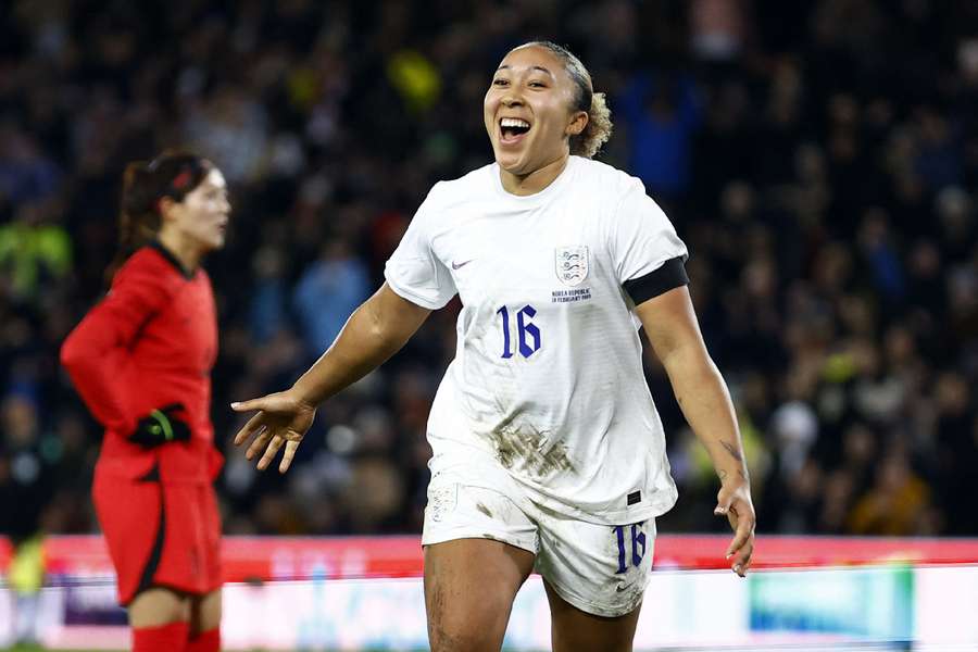 James is one of the stars for the Lionesses heading to the Women's World Cup later this month. 