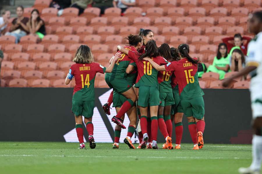 Carole Costa marcou o golo decisivo do triunfo de Portugal rumo ao Mundial-2023