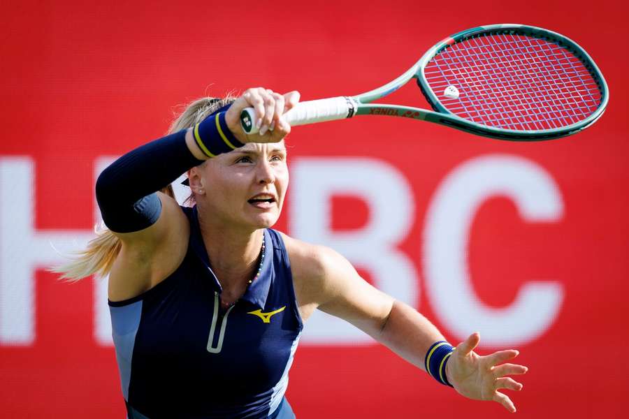 Sramkova en acción