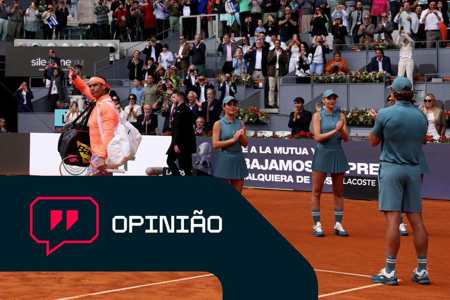 Rafa Nadal está a sentir o carinho do Mutua Madrid Open