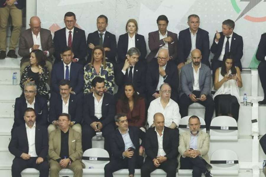 Frederico Varandas e Rui Costa em Gondomar