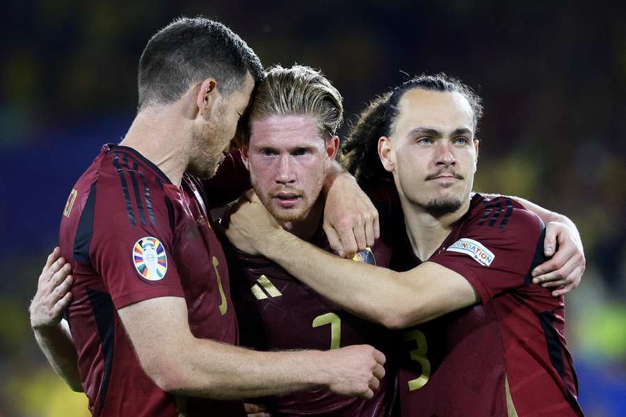 Belgien hat sich mit dem 2:0 über Rumänien eine gute Auslangslage vor dem letzten Gruppenspieltag gesichert.