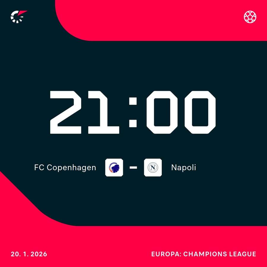 Si gioca martedì alle 21