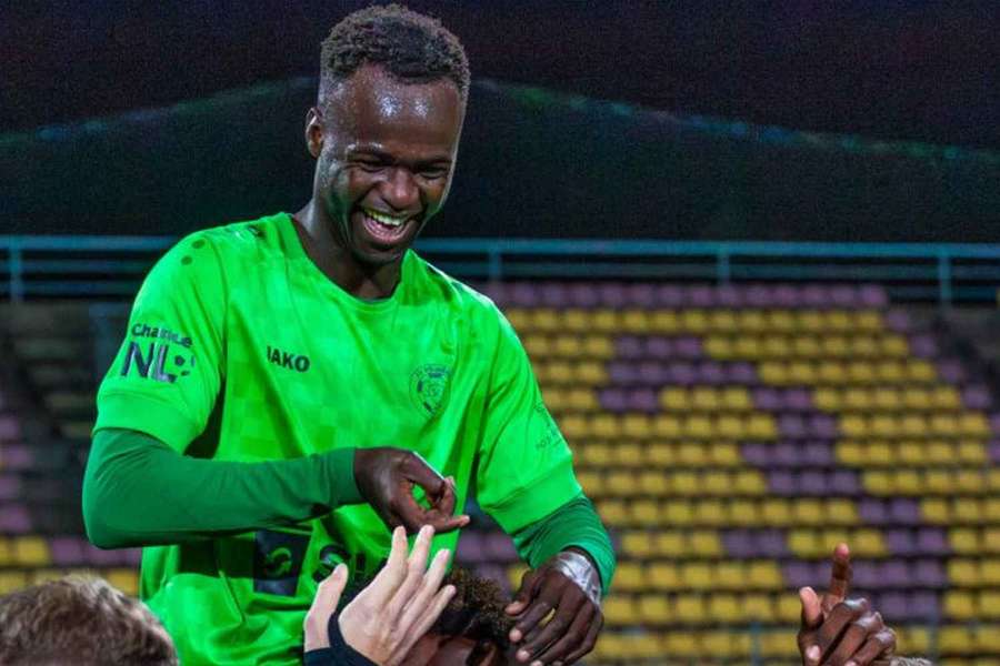 Útočný žolík druholigové Příbrami Abdoulaye Conte Útočný žolík druholigové Příbrami Abdoulaye Conte