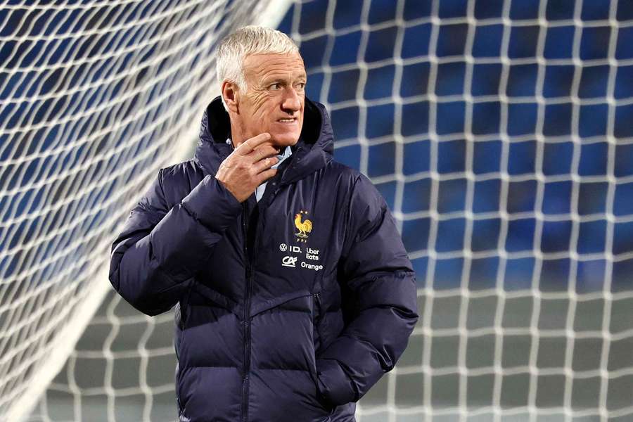 Didier Deschamps lors du dernier rassemblement.