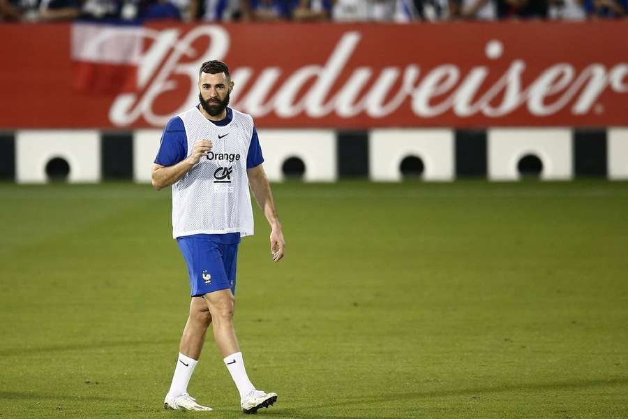 Benzema não joga com regularidade desde que foi agraciado com a Bola de Ouro