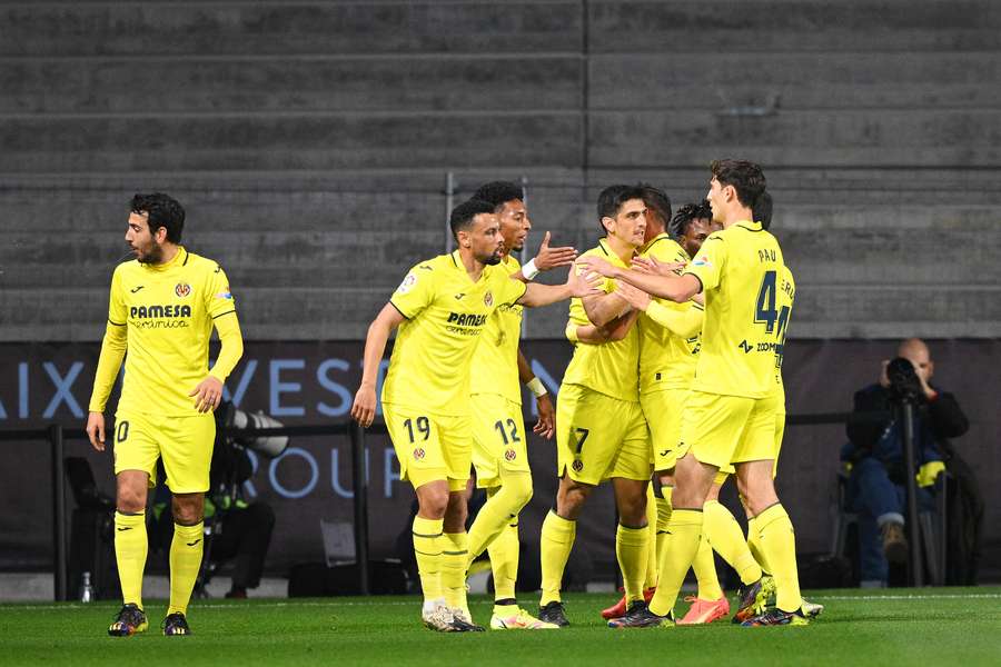 Villarreal opened to scoring early but couldn't add any more goals