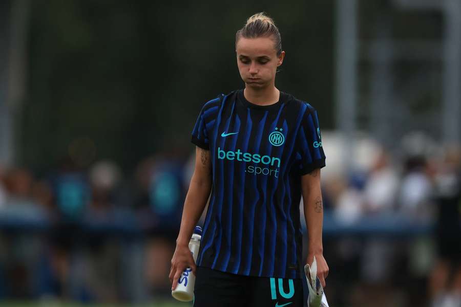 Lina Magull steht seit einem Jahr bei Inter Mailand unter Vertrag Lina Magull steht seit einem Jahr bei Inter Mailand unter Vertrag