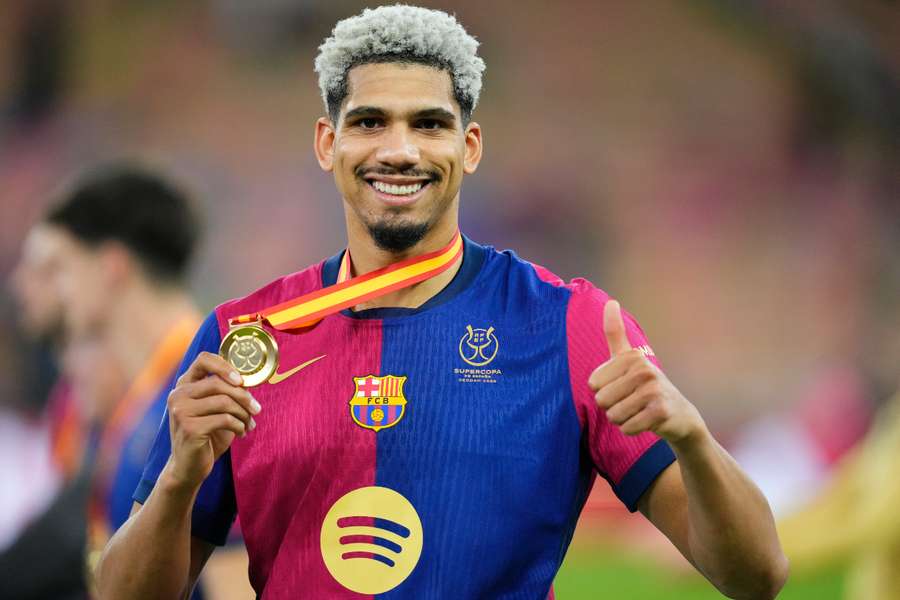 Ronald Araújo, tras ganar la Supercopa de España