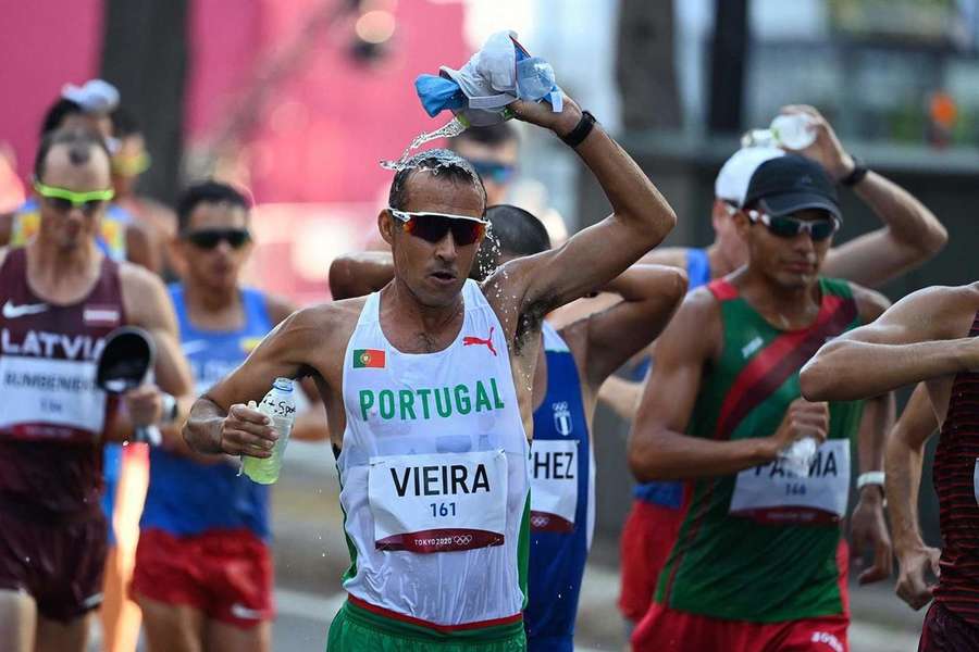 João Vieira desistiu após cumprir sete quilómetros
