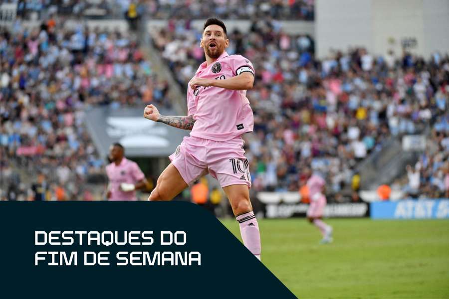 Destaques do fim de semana: feitos heróicos de Messi e o anúncio histórico de um jogador