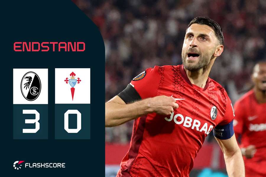 Vincenzo Grifo schoss das 1:0. Vincenzo Grifo schoss das 1:0.