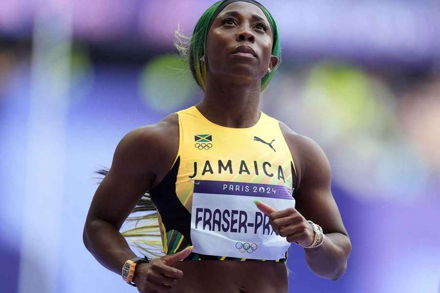 Jamaicana Fraser-Pryce, la JO de la Paris, 2024 