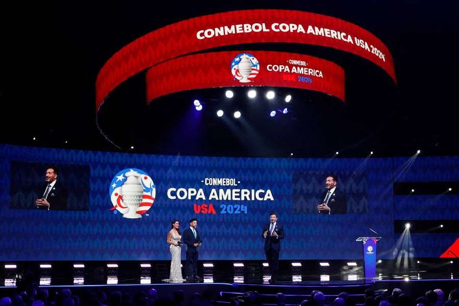 SORTEIO COPA AMÉRICA 2024 AO VIVO - DIRETO DE MIAMI NOS ESTADOS UNIDOS -  CONMEBOL 