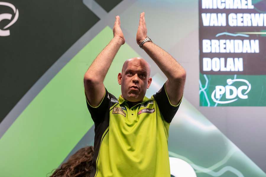 Michael van Gerwen ist einen Schritt näher an seinem vierten WM-Titel.