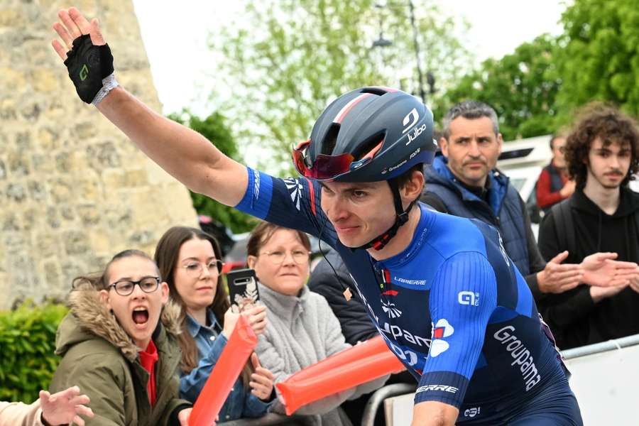 Romain Grégoire, joven promesa del ciclismo francés