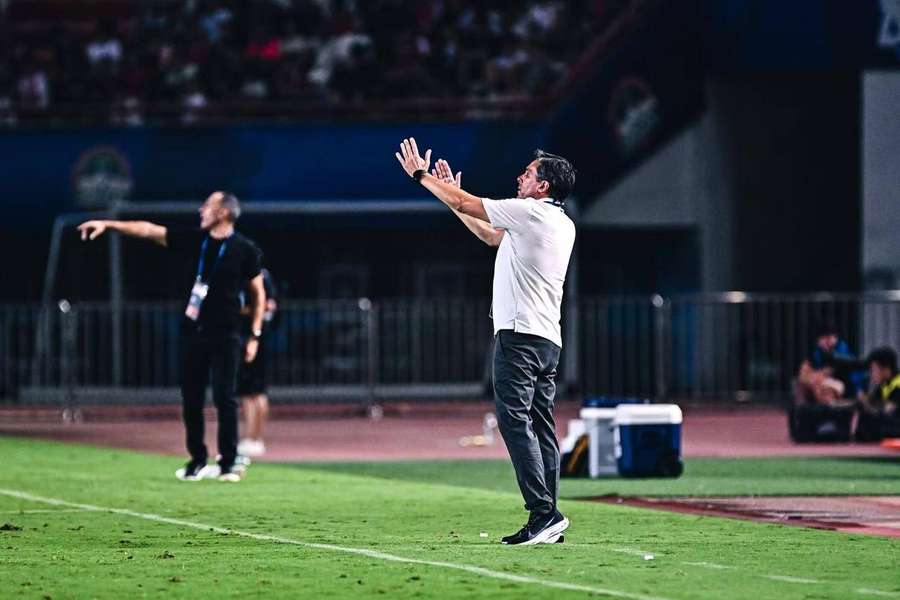 Daniel Ramos, treinador do Henan Songshan Longmen Daniel Ramos, treinador do Henan Songshan Longmen