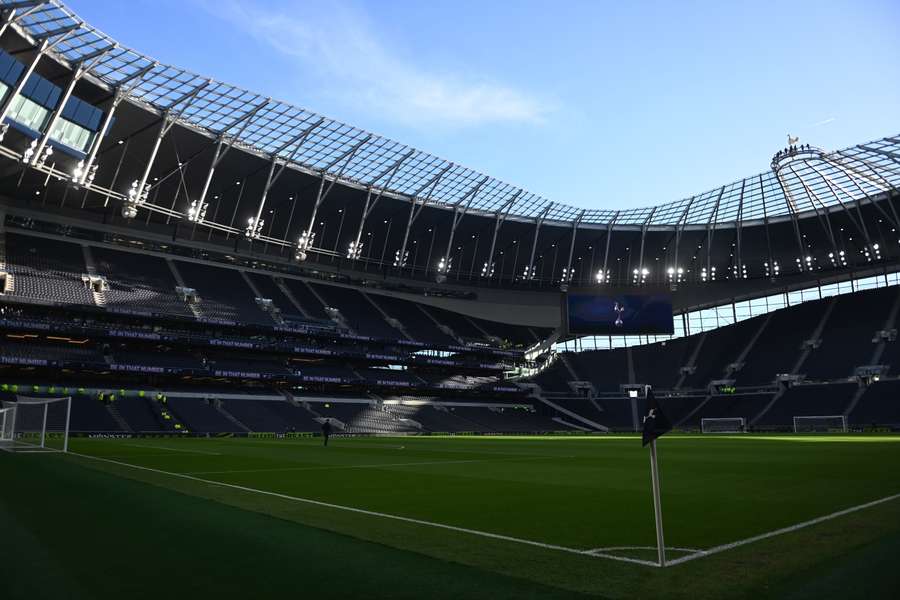 Het moderne stadion van Tottenham Hotspur