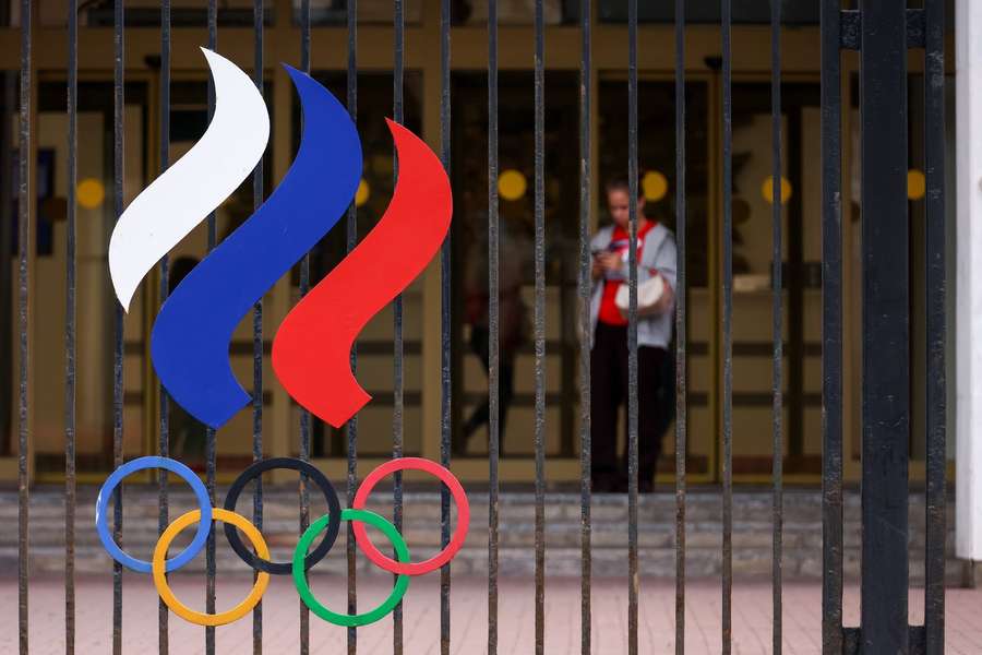 Das Heim des Russischen Olympischen Komitees in Moskau Das Heim des Russischen Olympischen Komitees in Moskau