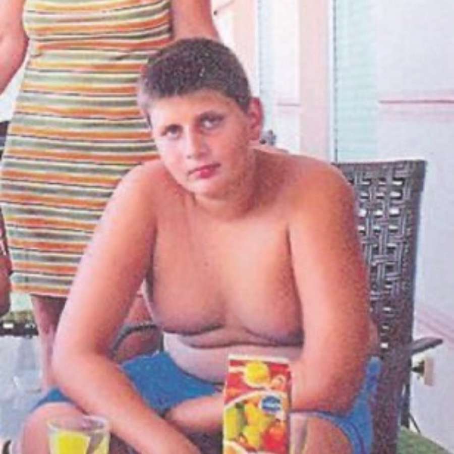 Takhle Jokič vypadal v dětství.