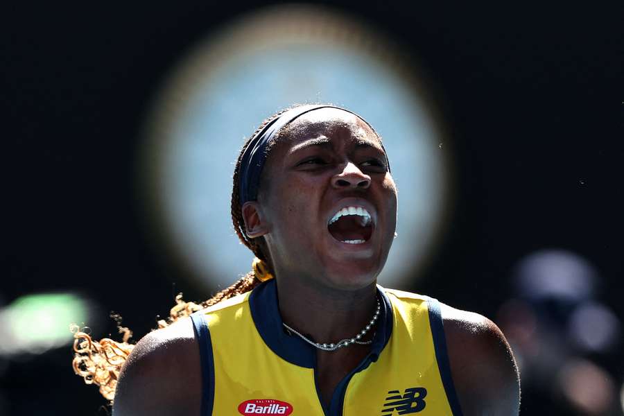 Coco Gauff har aldrig før nået semifinalen ved Australian Open.