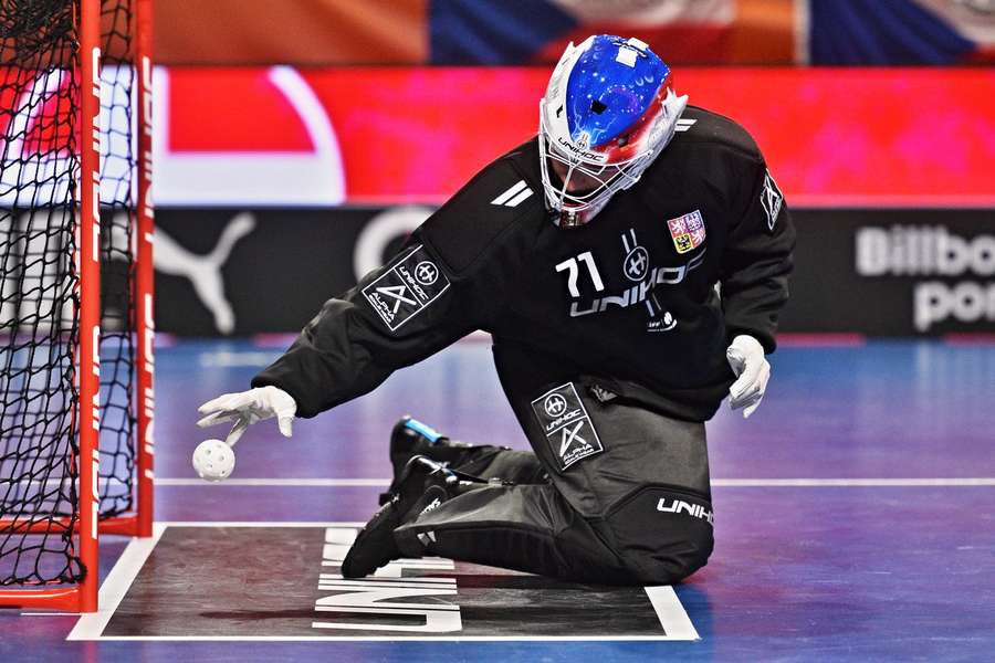 Reprezentační brankářka Nikola Příleská. Reprezentační brankářka Nikola Příleská.