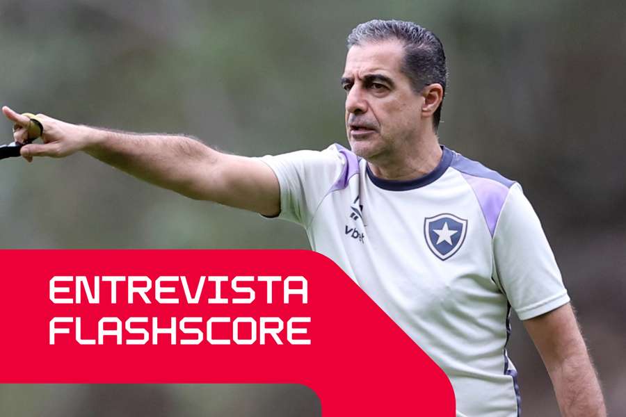 Renato Paiva, treinador do Botafogo