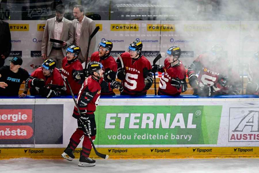 Sparta ovládla základní část hokejové extraligy.